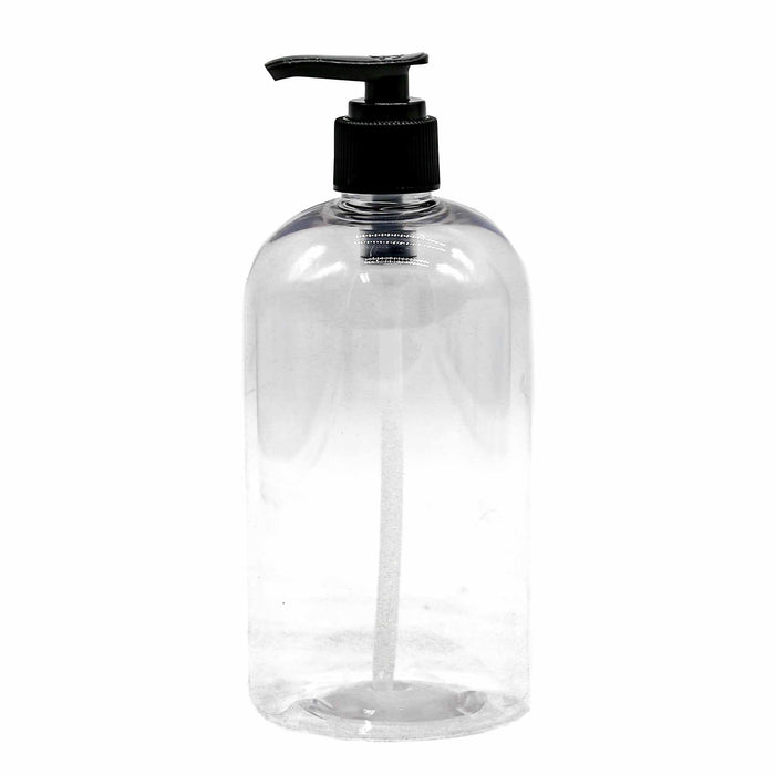 Clear Plastic Bottle with Pump - Mortise And Tenon