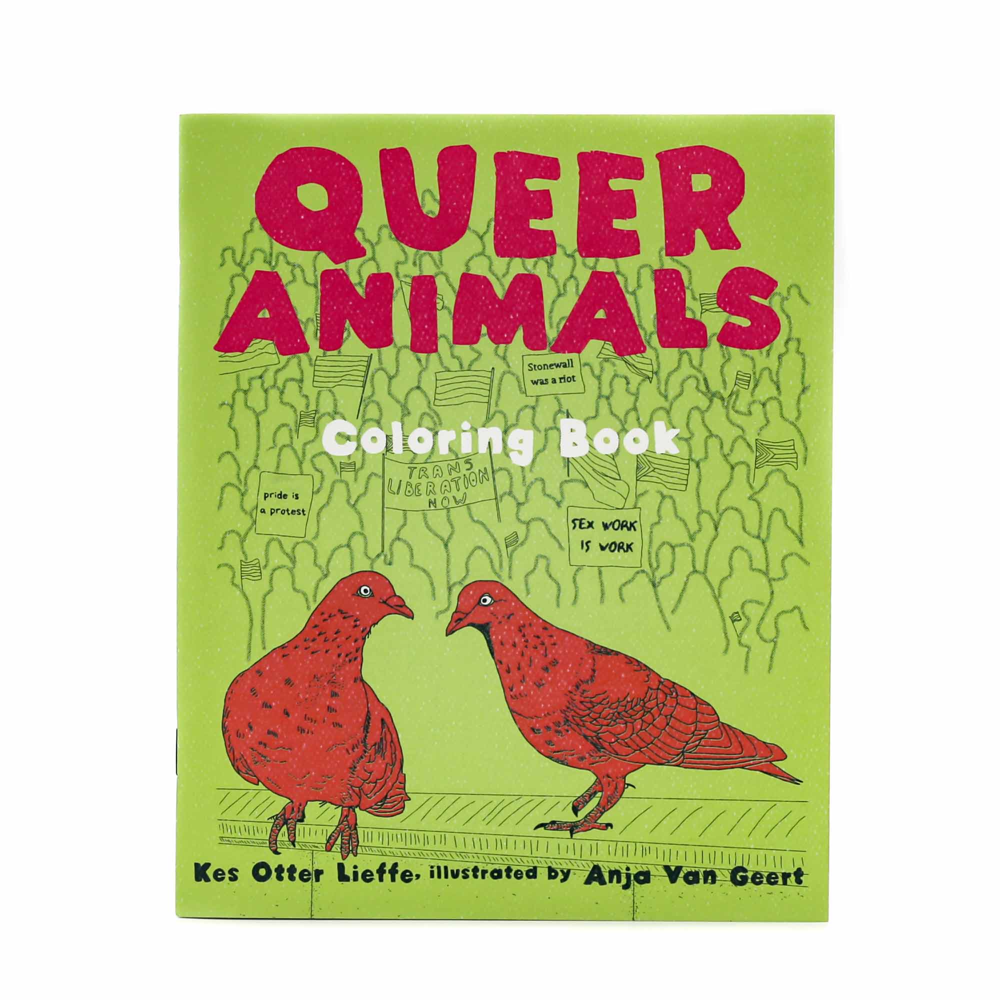 Queer Animals Coloring Zine | Mortise And Tenon