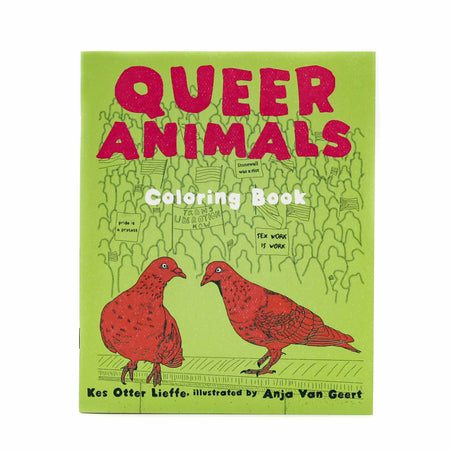Queer Animals Coloring Zine - Mortise And Tenon
