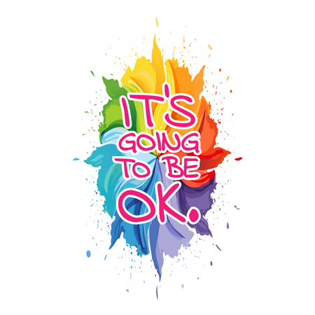 It's Going To Be Ok - 3" Waterproof Sticker - Mortise And Tenon