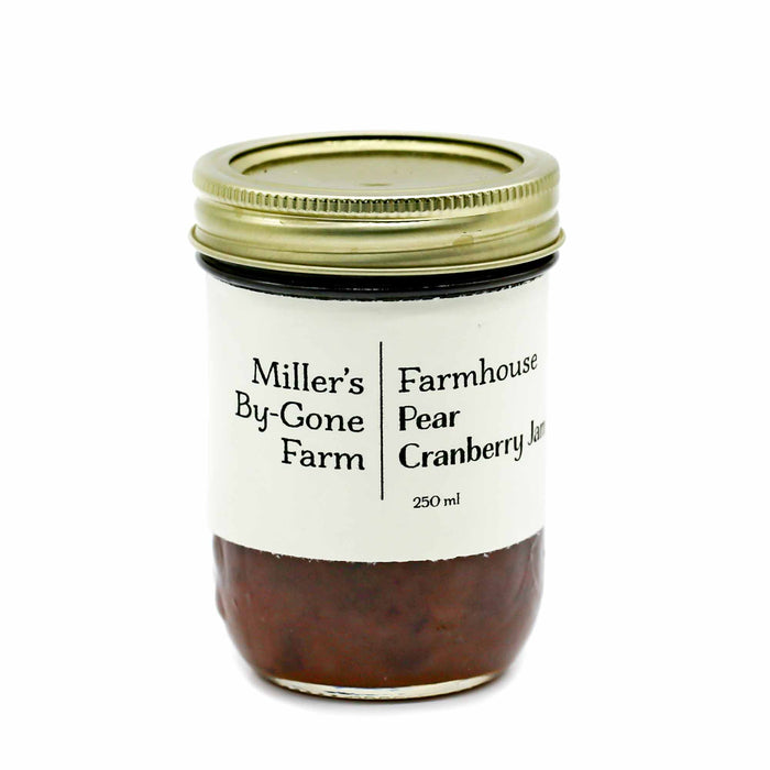 Miller's By-Gone Farm Pear Cranberry Jam - Mortise And Tenon