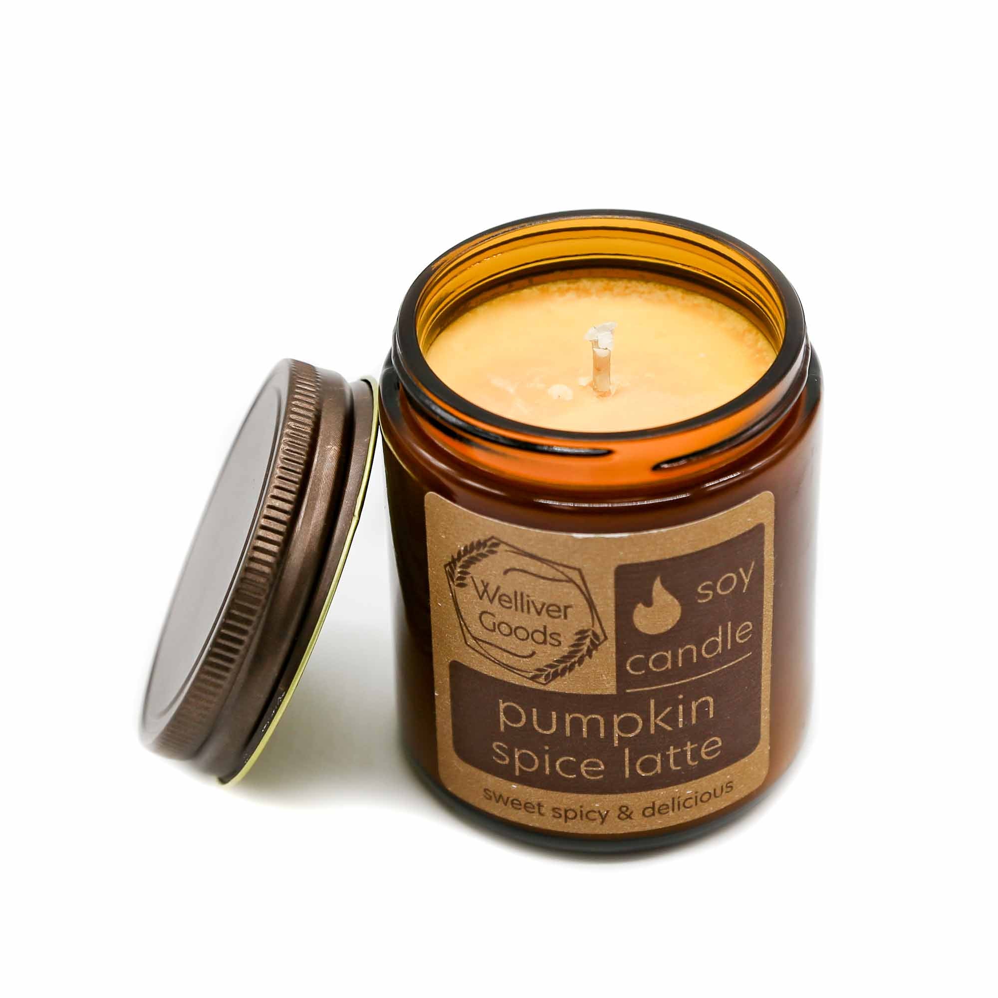 welliver goods candle - pumpkin spice latte - Mortise And Tenon
