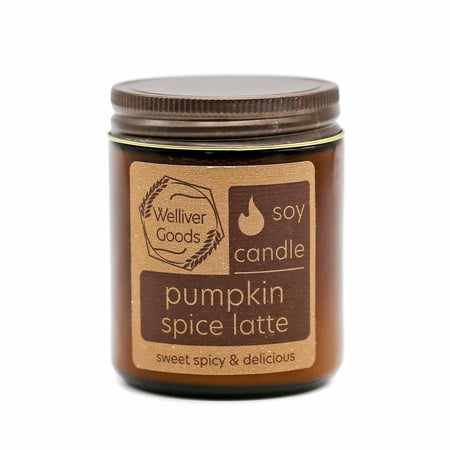 welliver goods candle - pumpkin spice latte - Mortise And Tenon