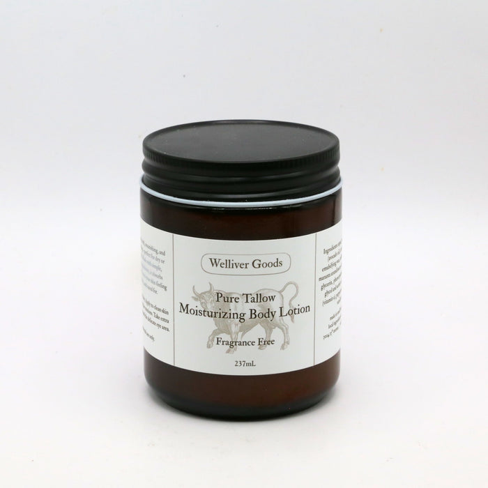 Welliver Goods Pure Tallow Body Lotion - 2 Fragrances