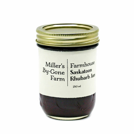 Miller's By-Gone Farms Saskatoon Rhubarb Jam - Mortise And Tenon