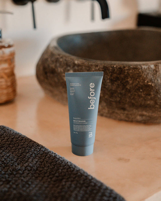 Fluoride SuperMint Whitening Toothpaste - Mortise And Tenon