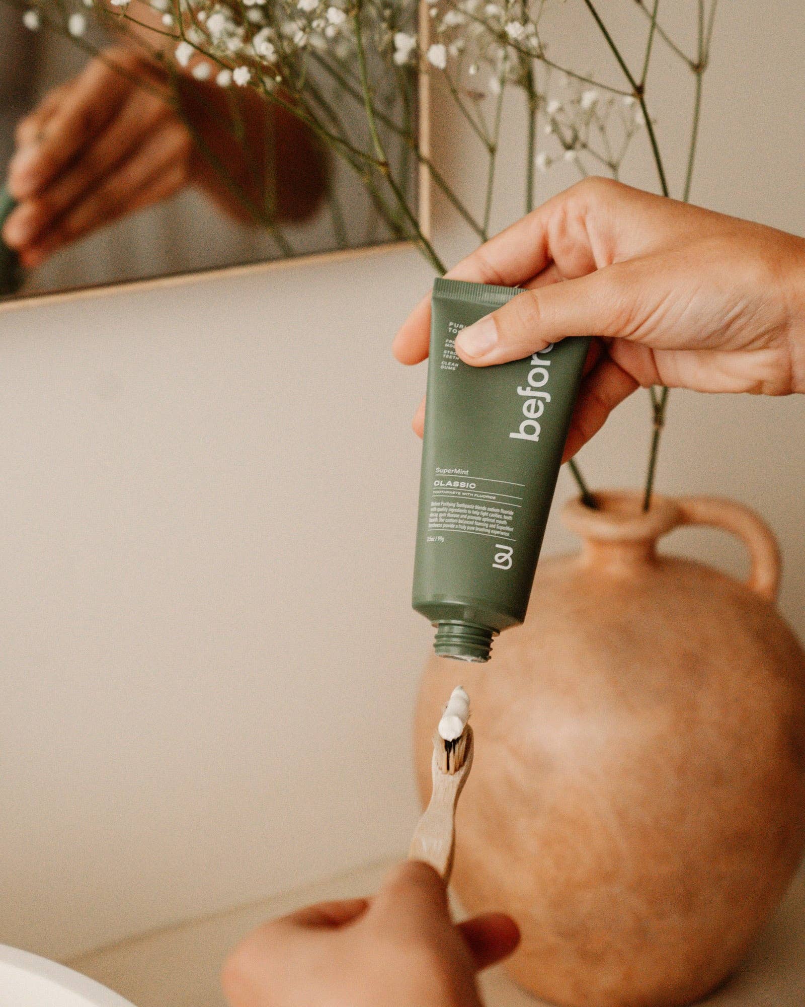 Fluoride SuperMint Classic Toothpaste - Mortise And Tenon