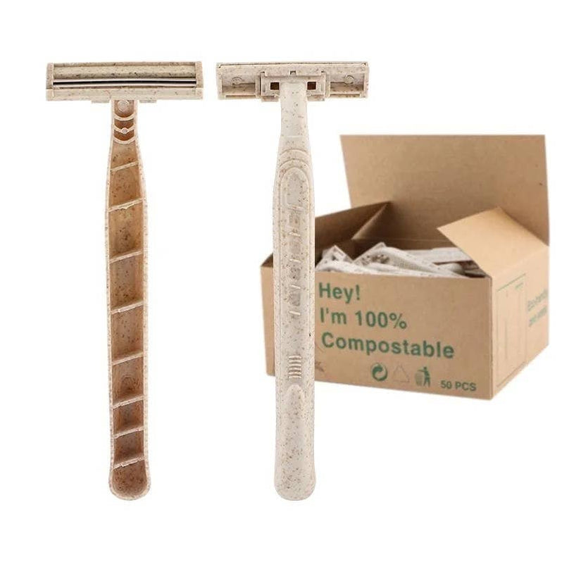 Disposable razors wheat straw eco biodegradable– Mortise And Tenon