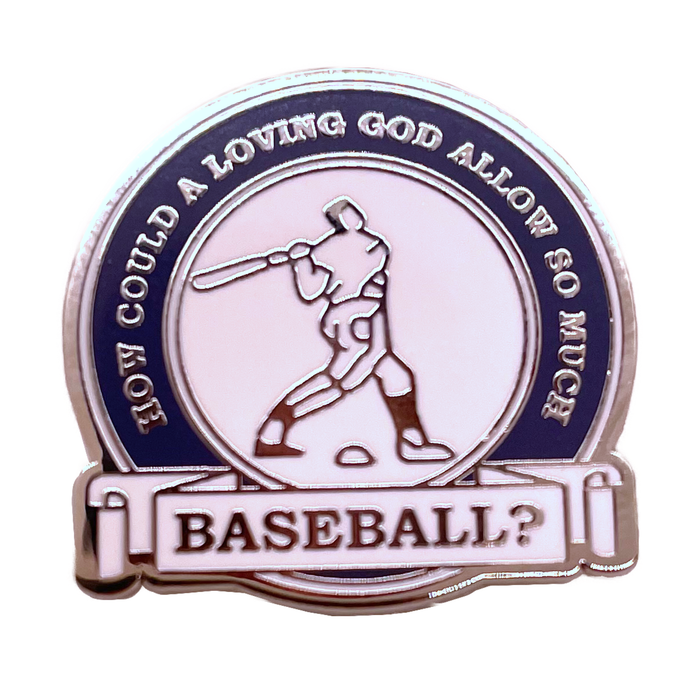 "So Much Baseball" Enamel Pin