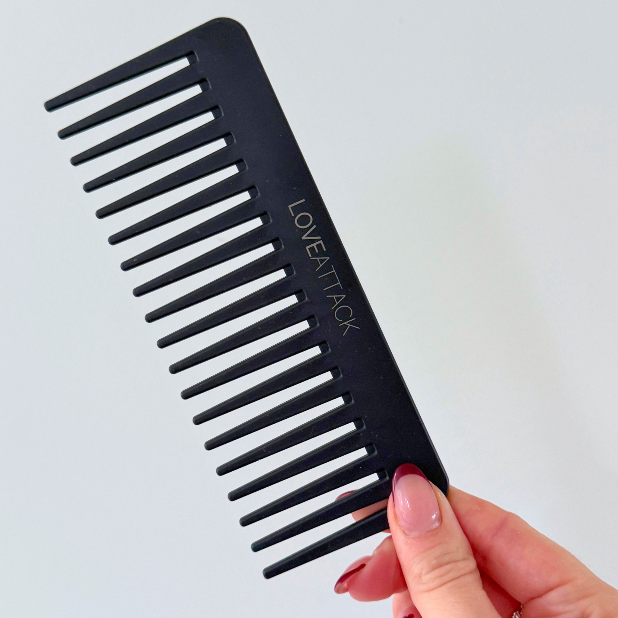 Wheat Straw Wide Tooth Wet/Dry Detangling Hair Combs - Mortise And Tenon