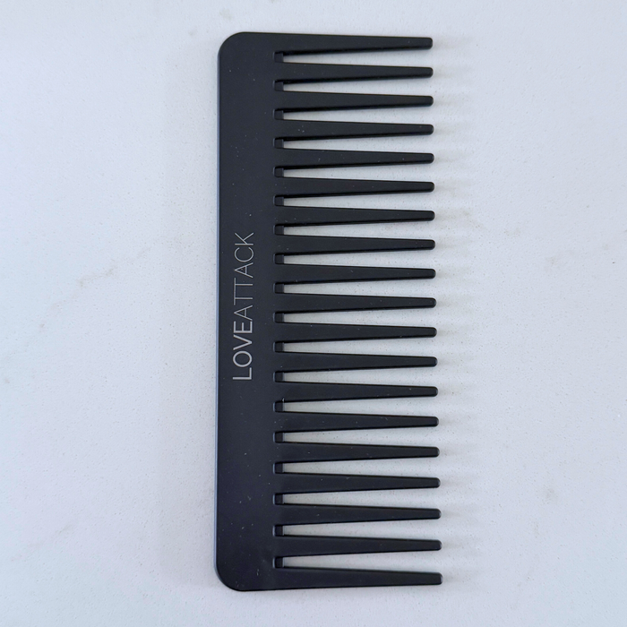 Wheat Straw Wide Tooth Wet/Dry Detangling Hair Combs - Mortise And Tenon