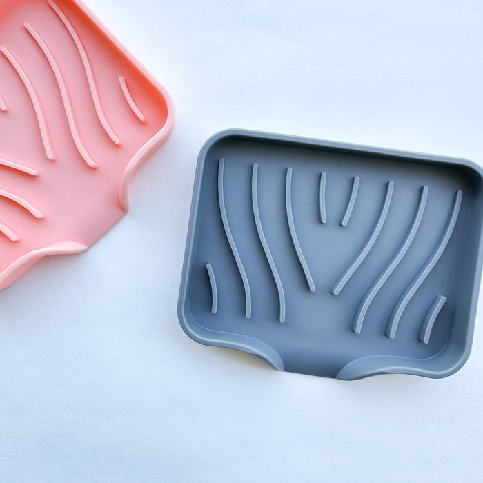 Reusable Silicone Soap Dish - Eco Friendly Soap Holder