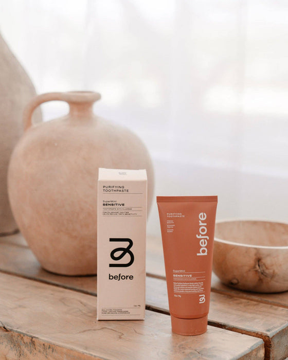 Fluoride SuperMint Sensitive Toothpaste - Mortise And Tenon