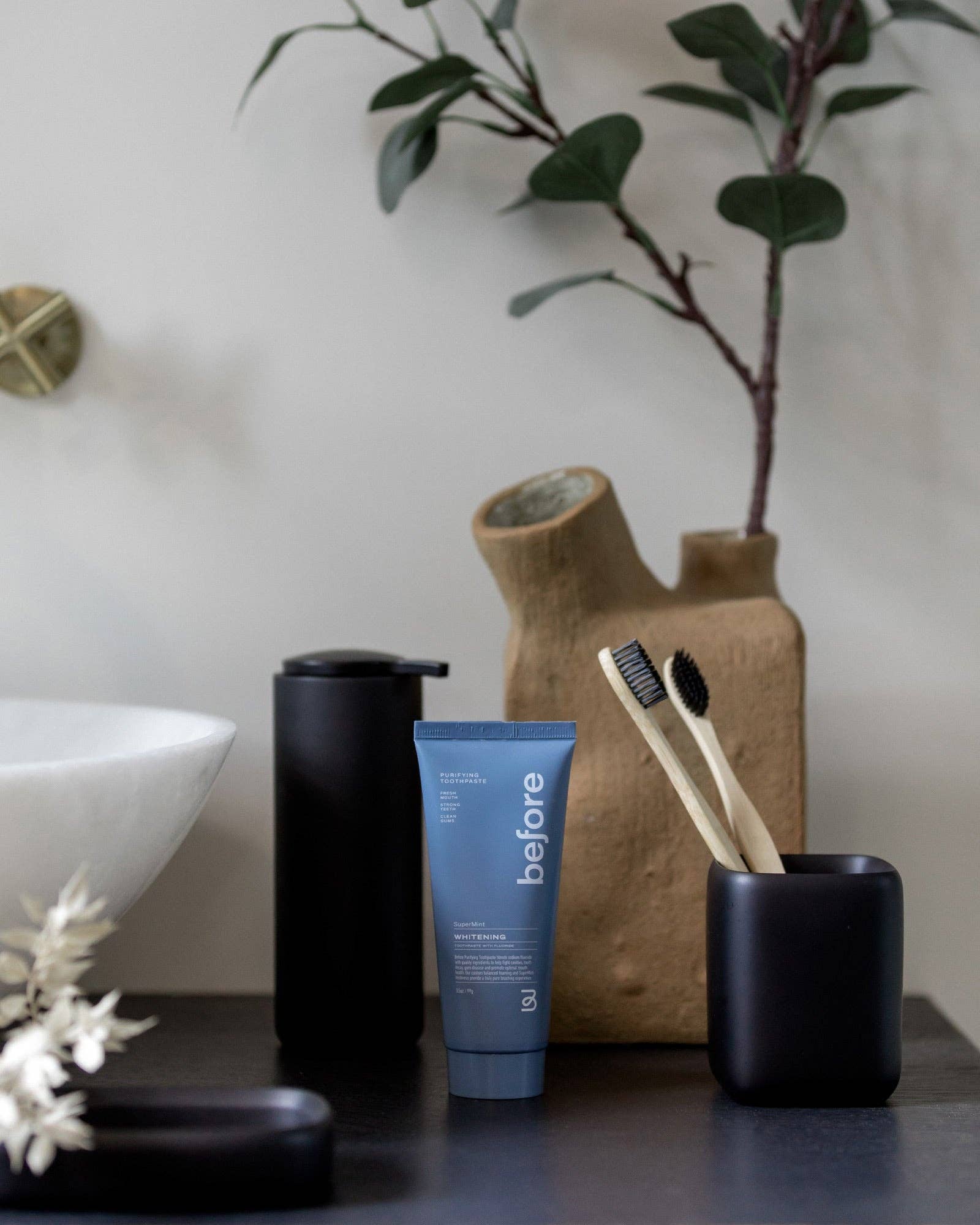 Fluoride SuperMint Whitening Toothpaste - Mortise And Tenon