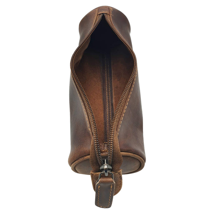 Mason Leather Pencil Case Teenager Pen Holder Adults Vintage