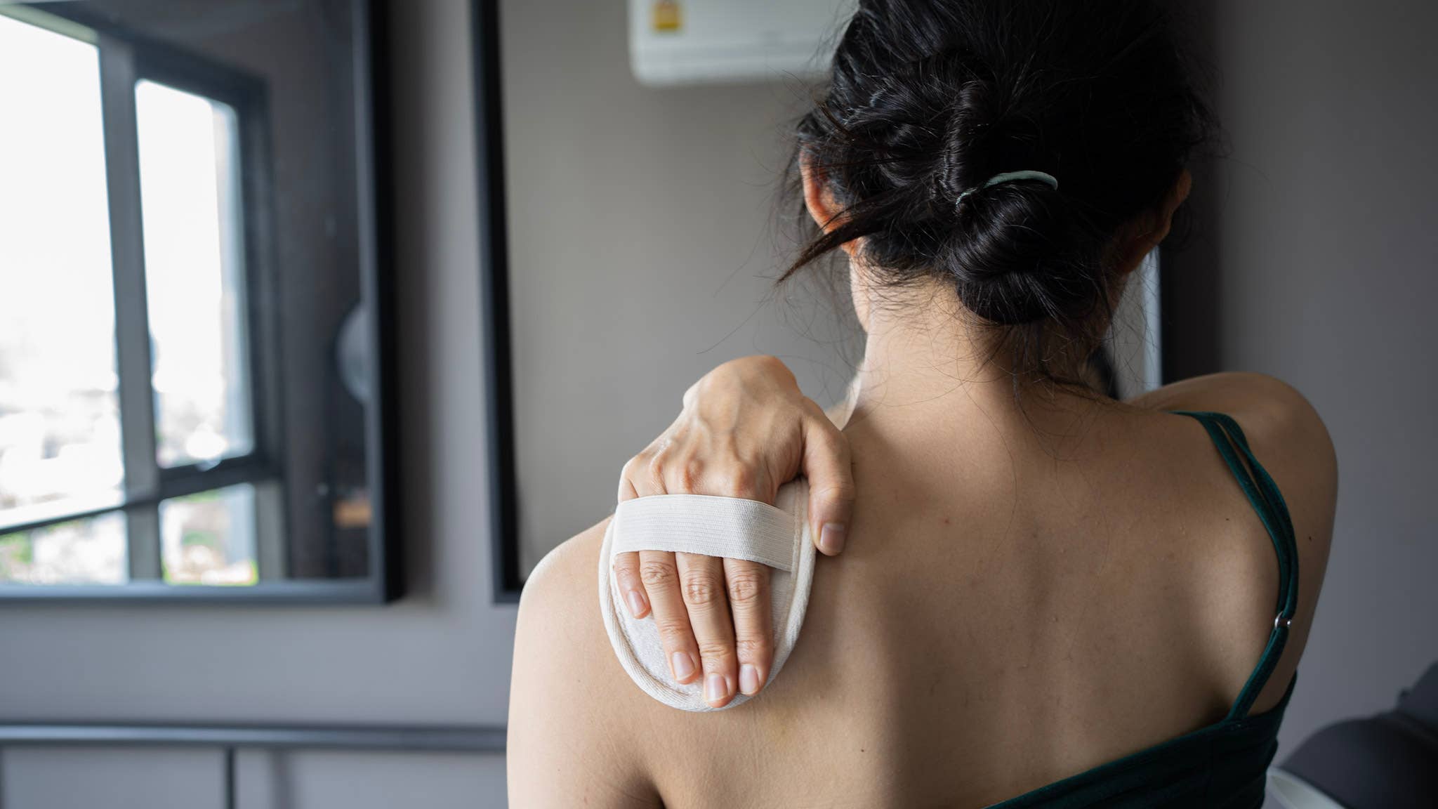 Large Loofah Shower Pad - Mortise And Tenon