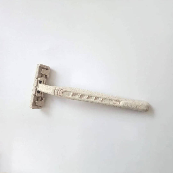 Disposable razors wheat straw eco biodegradable