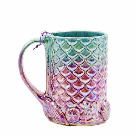 Wildfire Ceramics - Mermaid Mug #15 - Mortise And Tenon