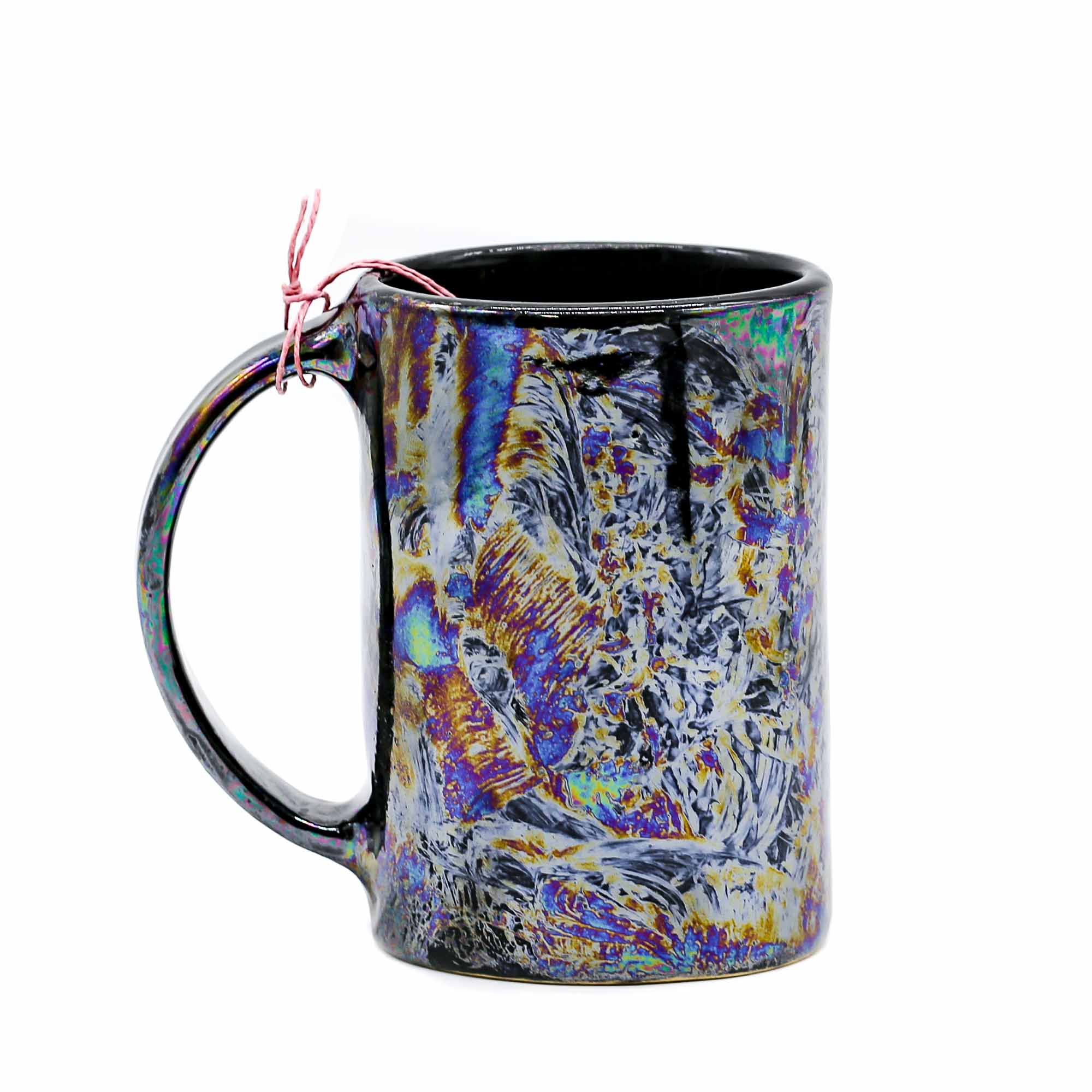 Wildfire Ceramics - Oil Slick Mug #16 - Mortise And Tenon
