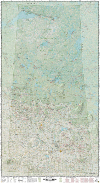 Alex McPhee's Saskatchewan Map - Mortise And Tenon