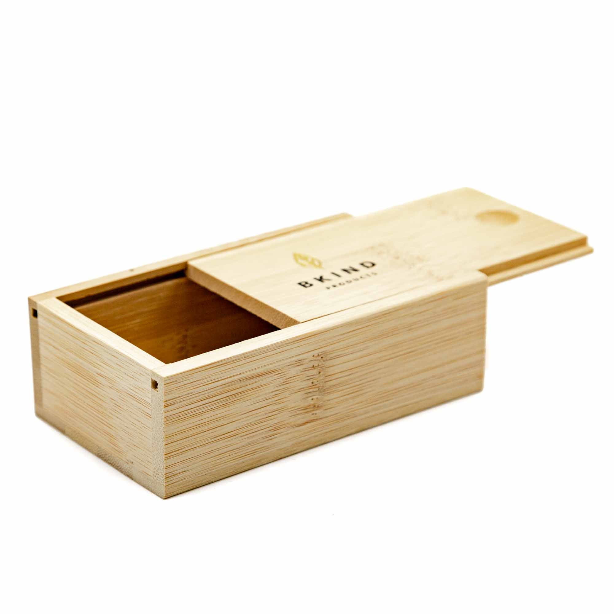 BKIND Bamboo Case for Shampoo/Conditioner - Mortise And Tenon