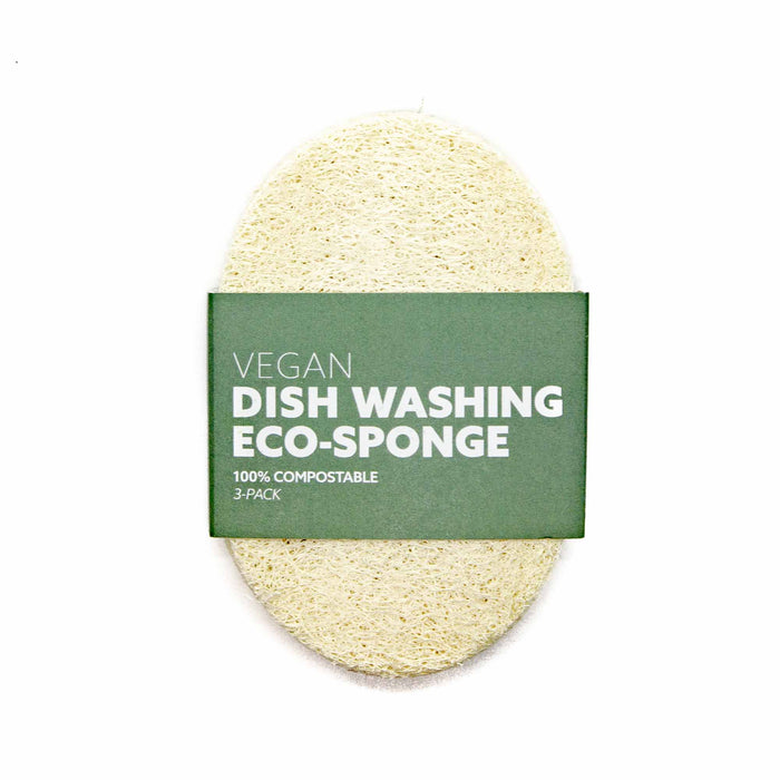 Biodegradable Eco-Sponges for Dish Washing (3 Pack) - Mortise And Tenon