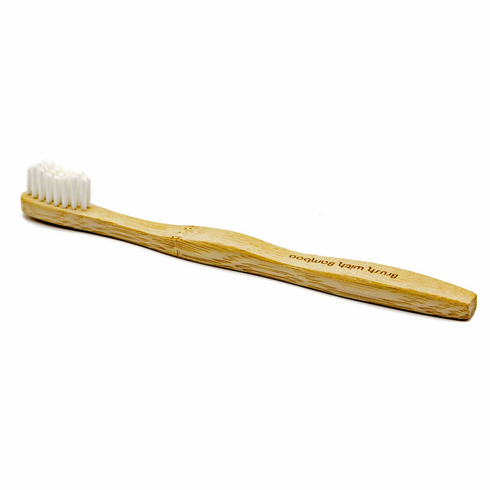 Brush With Bamboo - Kid's Bamboo Toothbrush - Mortise And Tenon