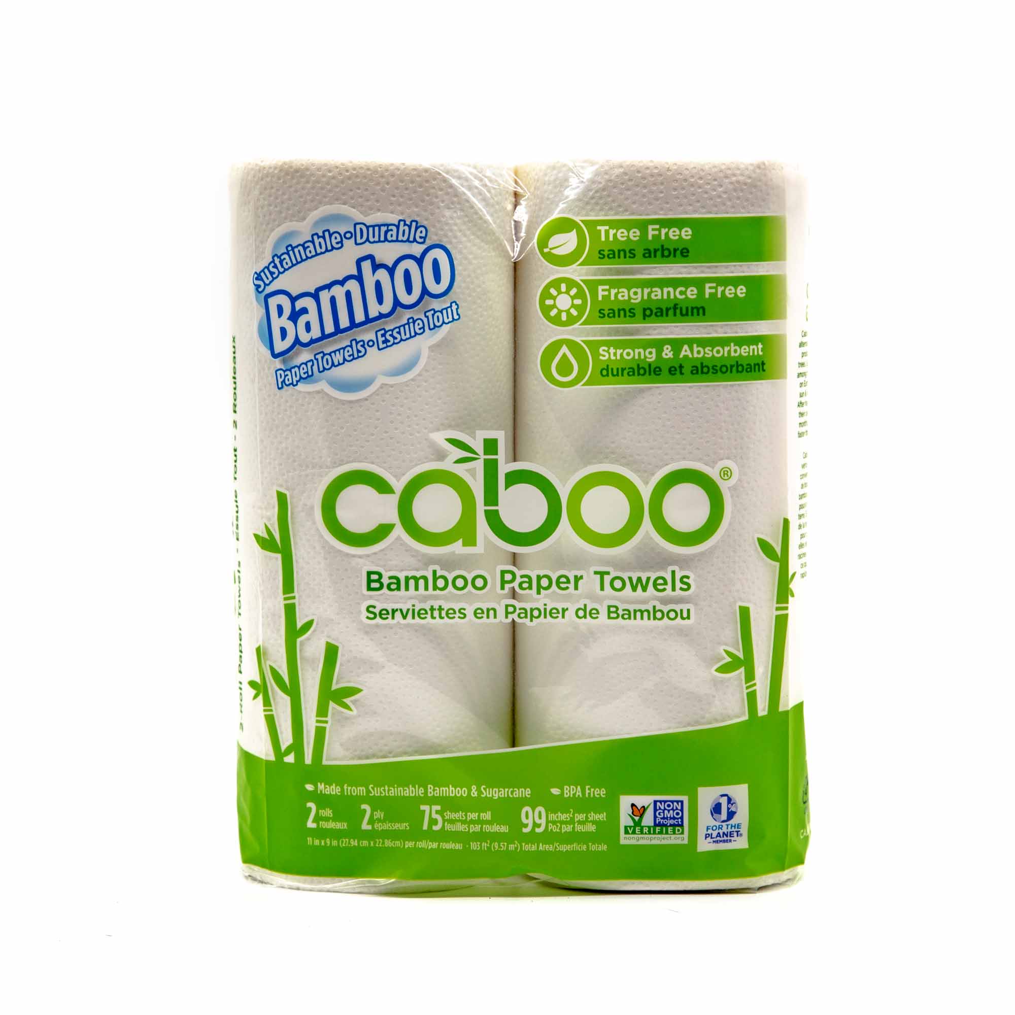 Caboo Bamboo Paper Towel - Mortise And Tenon