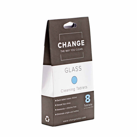 Change Glass Cleaning Tablets - 8 Pack - Mortise And Tenon