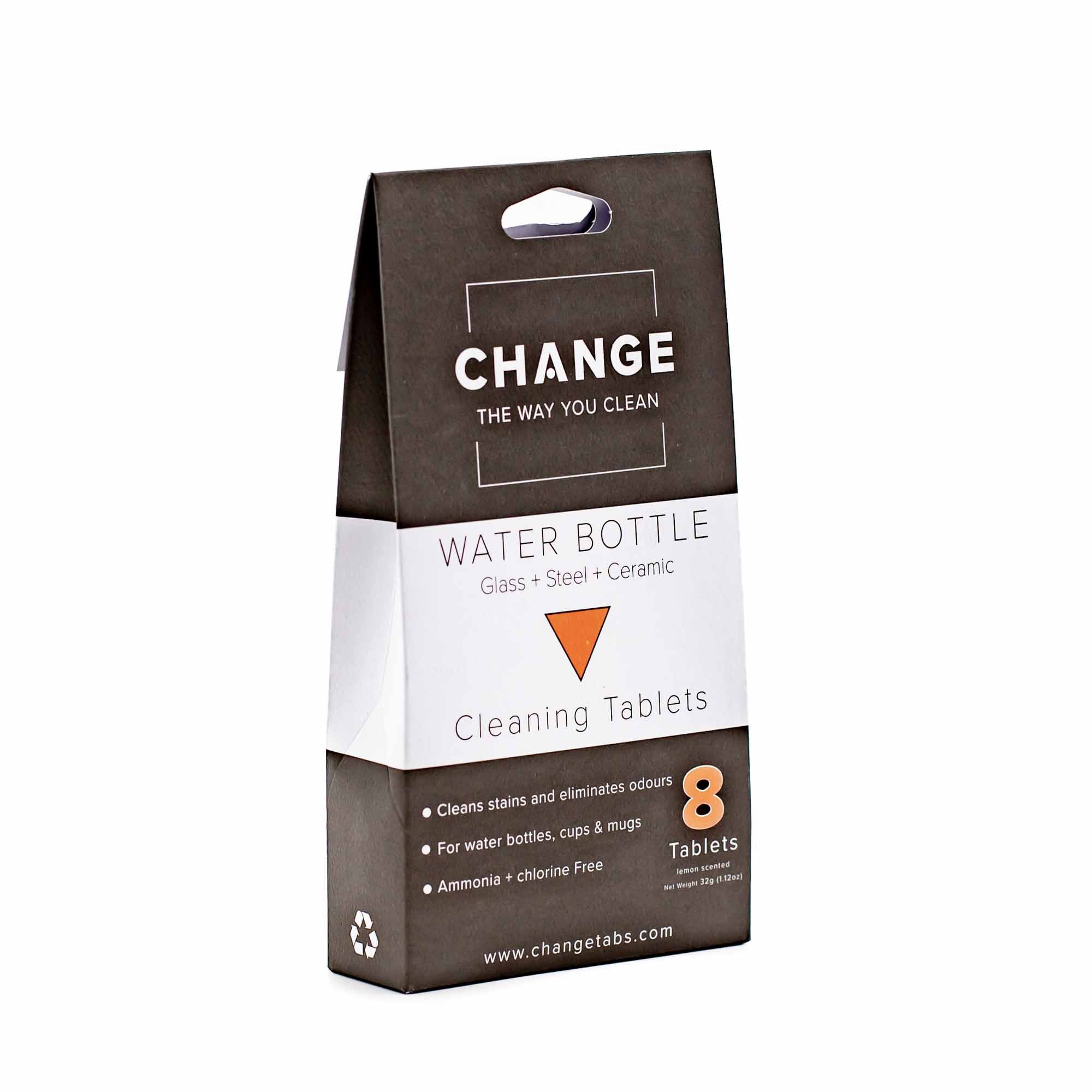 Change Water Bottle Cleaning Tablets - 8 Pack - Mortise And Tenon