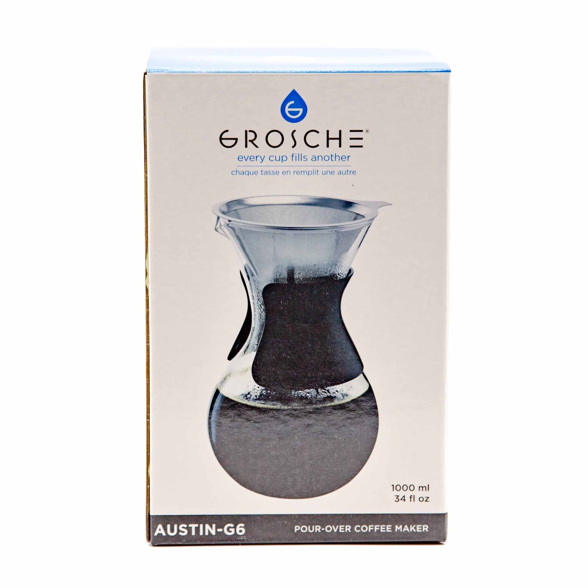Grosche Austin G6 Pour Over Coffee Maker - Mortise And Tenon