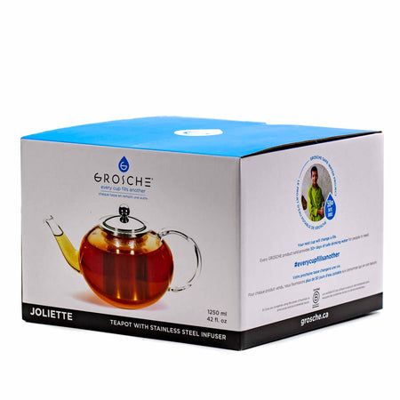 Grosche Joliette- Infuser Teapot 42 fl.oz - Mortise And Tenon