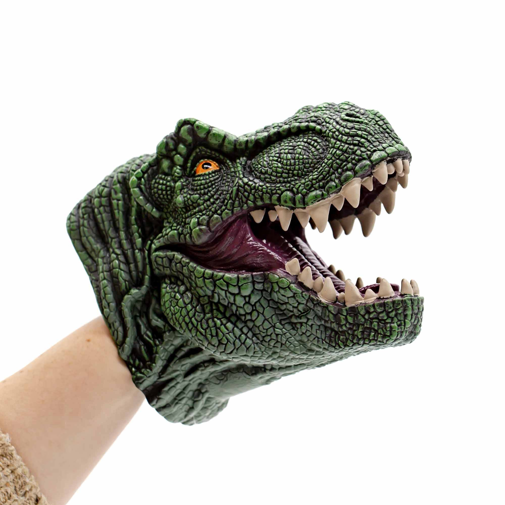 Realistic Dino Hand Puppet - Mortise And Tenon