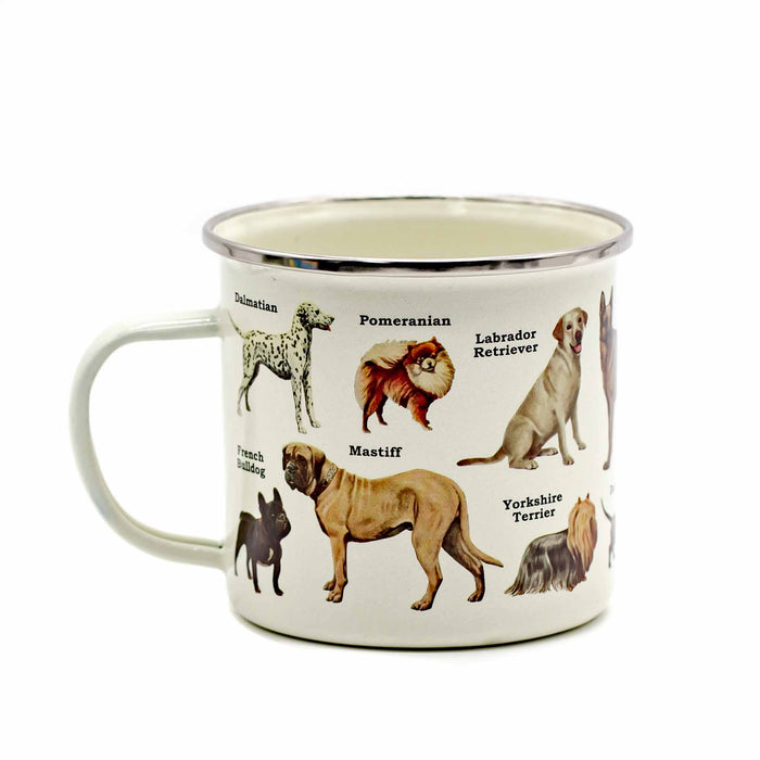 ECOLOGIE - DOGS Enamel Mug - Mortise And Tenon