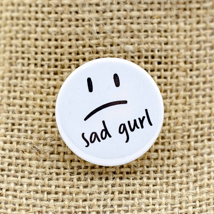 Red Sad Button Sad Buttons - Mortise And Tenon