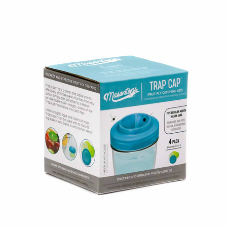 Trap Cap Fruit-Fly Catching Lids for Mason Jars - Mortise And Tenon