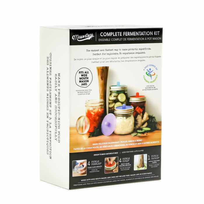 Mason Tops - Fermentation Kit for Mason Jars - Mortise And Tenon