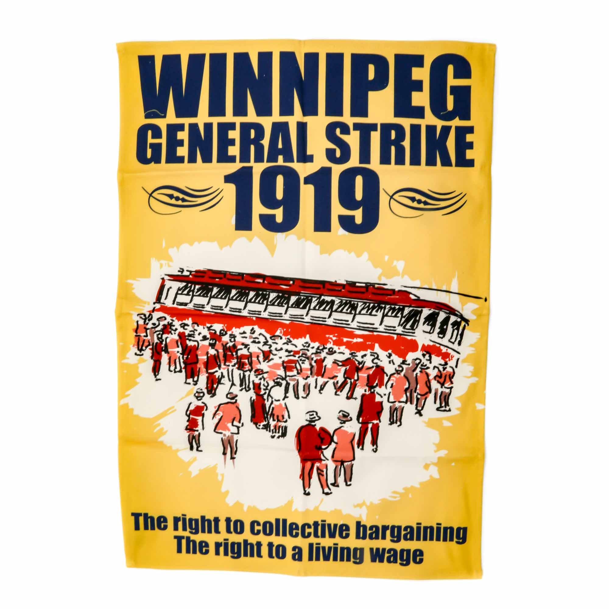 Radical Tea Towel - Winnipeg Strike 1919 - Mortise And Tenon