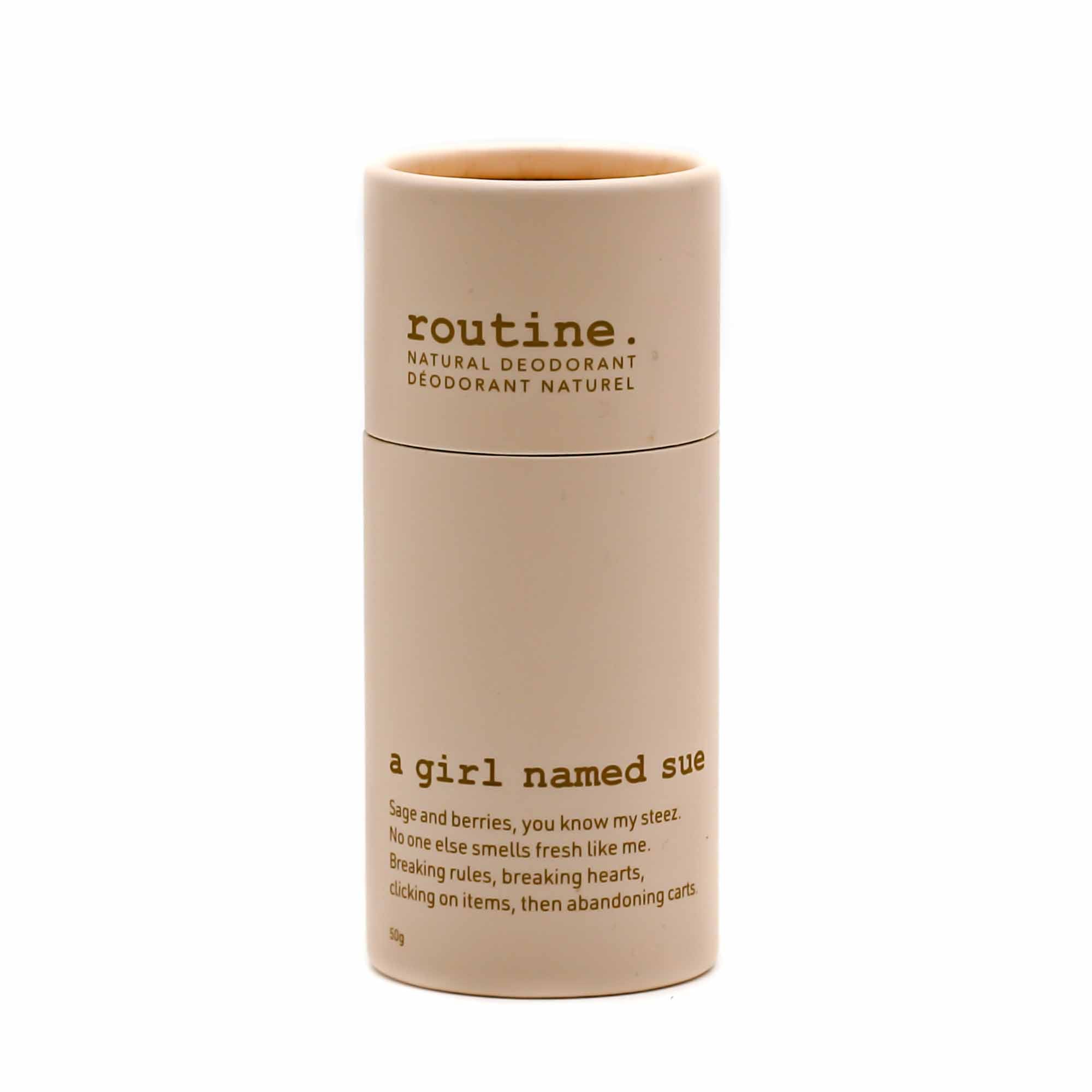 Routine Deodorant A Girl Named Sue Stick - Mortise And Tenon