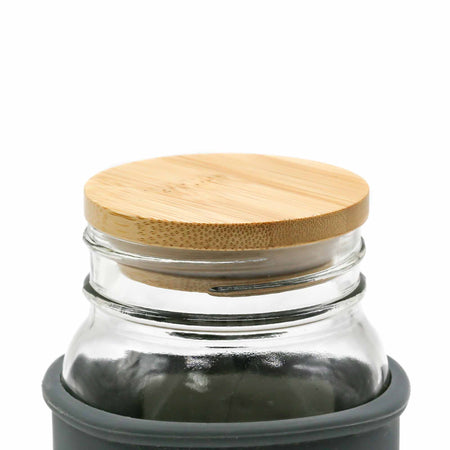 Bamboo Storage Stopper Lids for Mason Jars - Mortise And Tenon