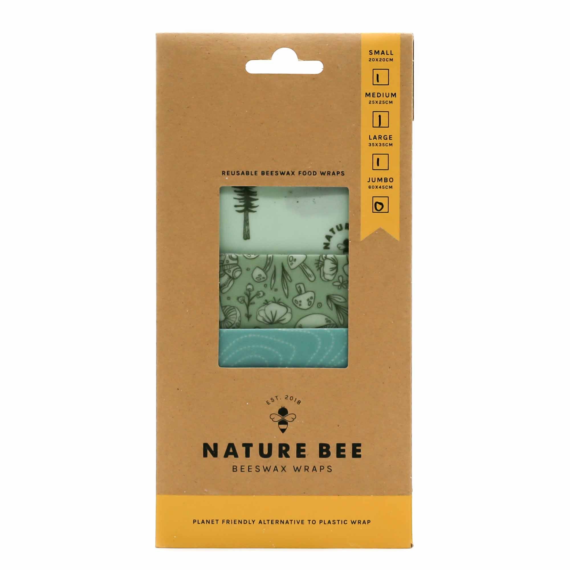 Nature Bee Beeswax Starter Wrap Pack - Mortise And Tenon