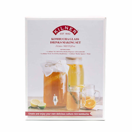 Kilner Kombucha Drink Set - Mortise And Tenon