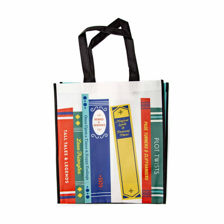 Literary Tales Reusable Tote Bag - Mortise And Tenon