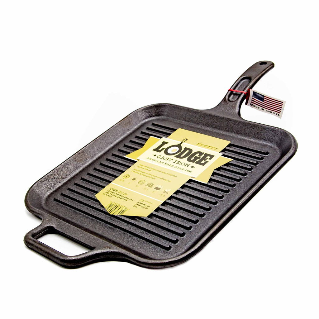 Lodge 10.5 Cast Iron Square Grill Pan : Target