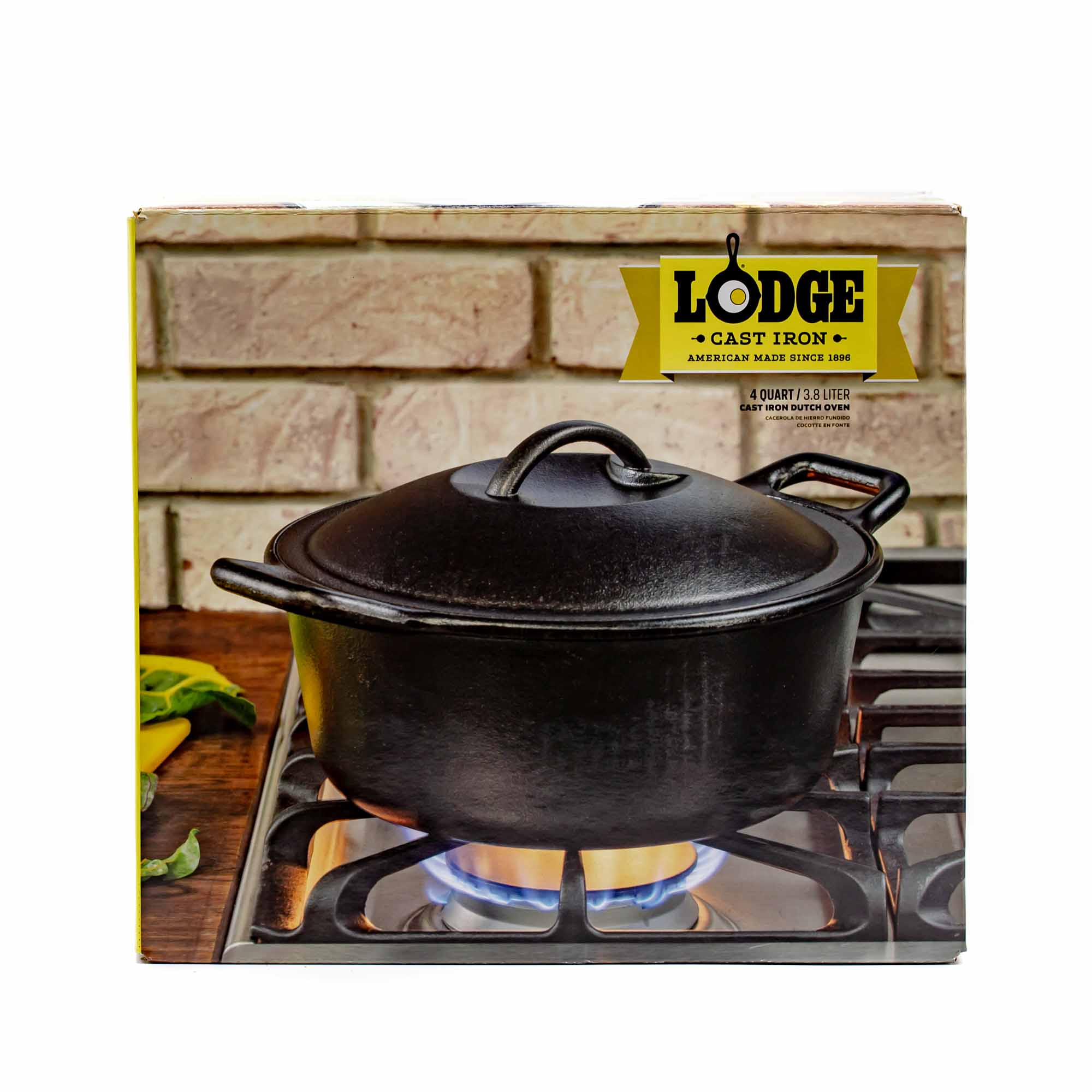 Lodge 4Qt Cast Iron Dutch Oven - Mortise And Tenon