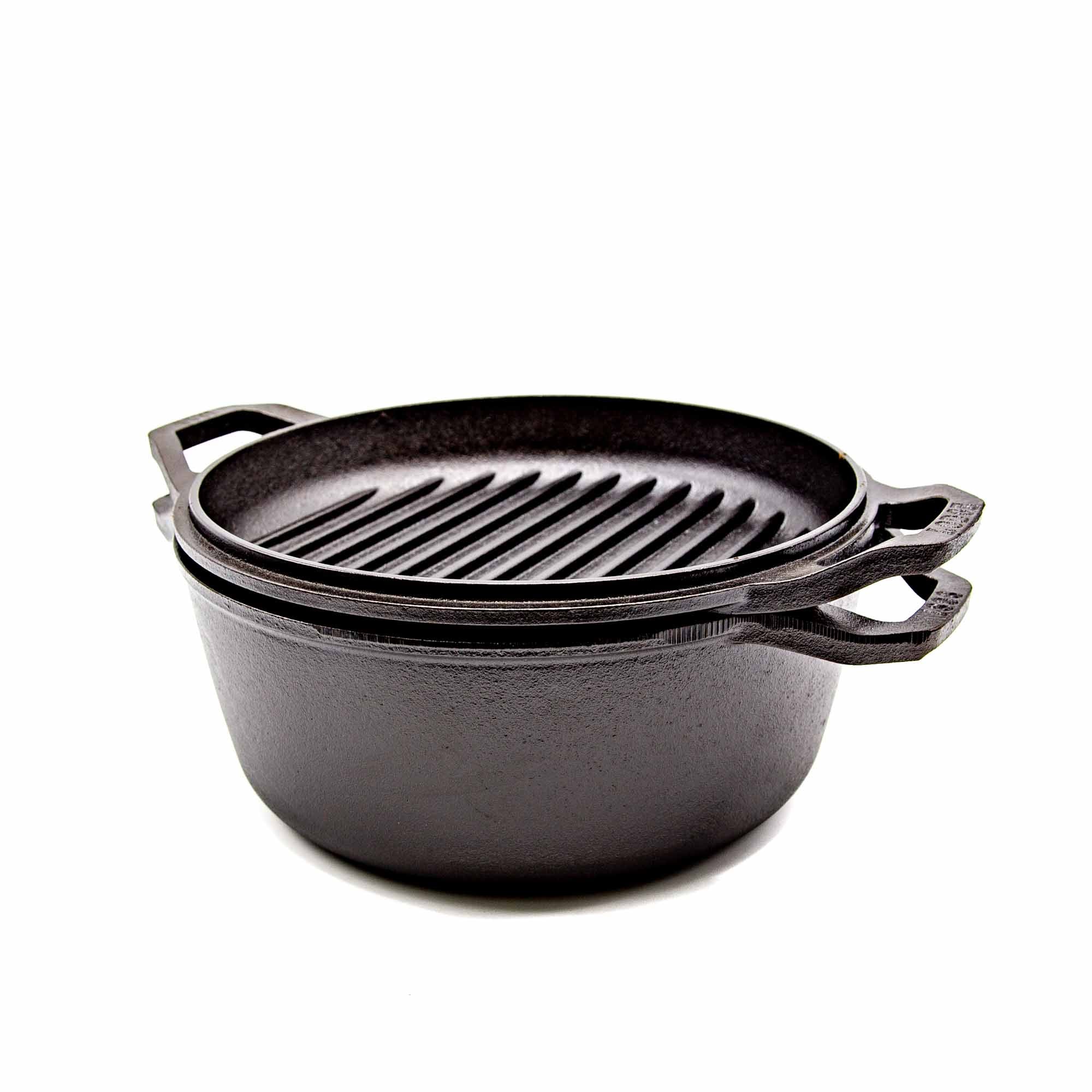 Lodge 6 Quart Double Dutch Oven - Mortise And Tenon