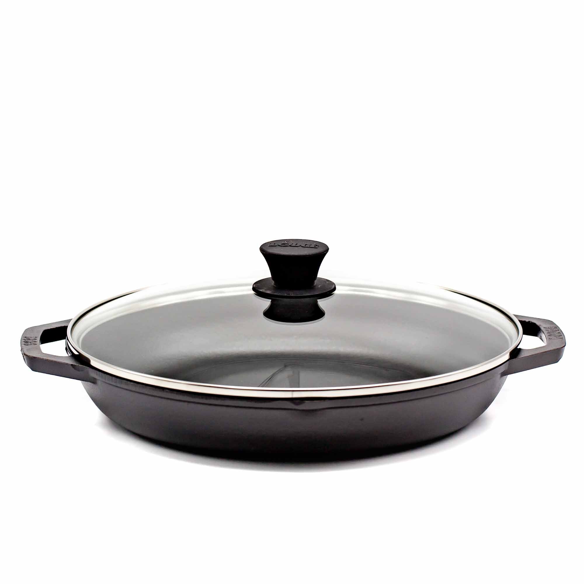 Lodge Cast Iron Chef Collection 12 Everyday Pan - 12 in.