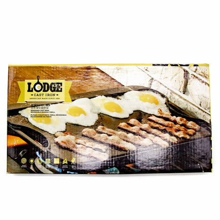 Lodge Reversible 20" x 10.44" Griddle - Mortise And Tenon