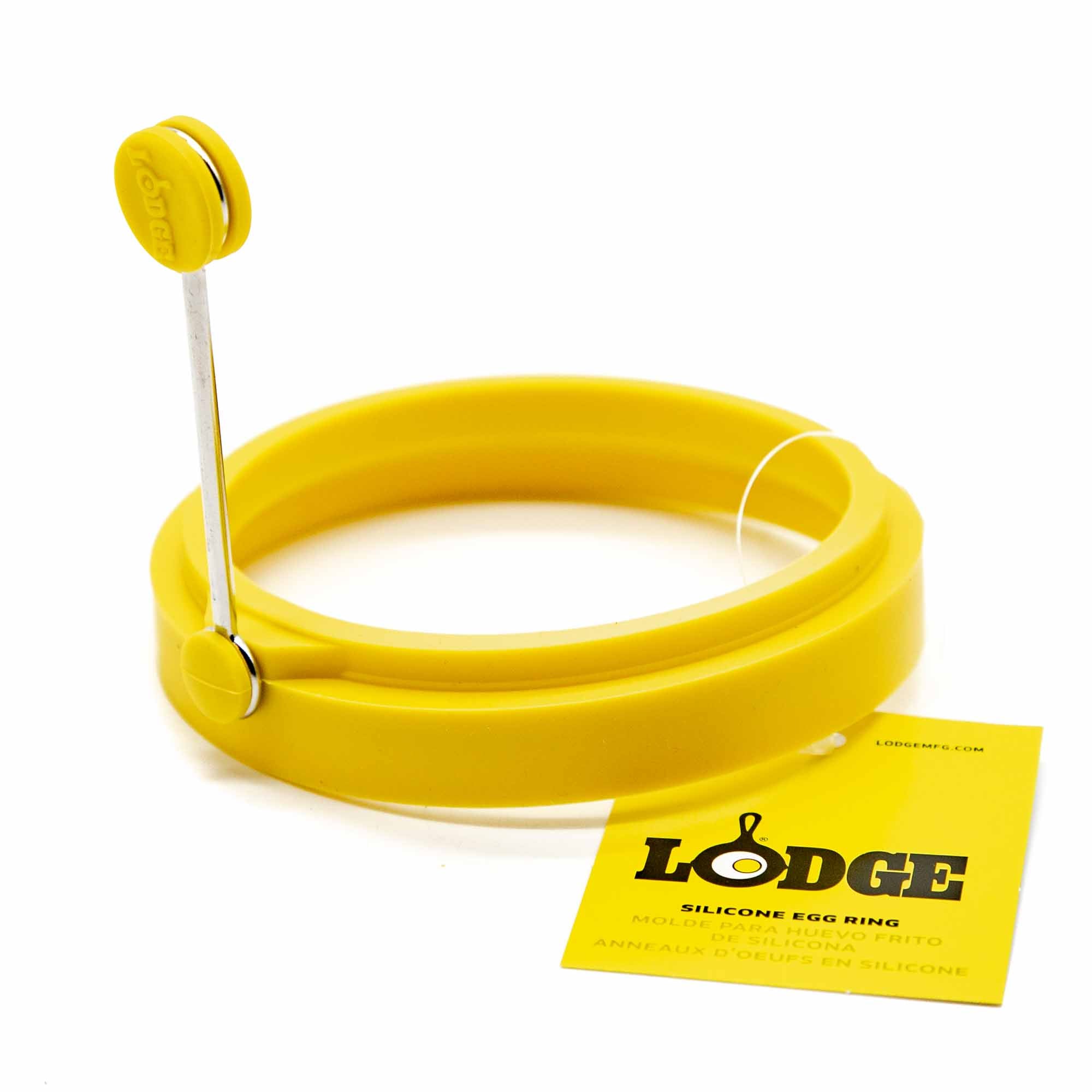 Lodge Silicone Egg Ring, Yellow - Mortise And Tenon