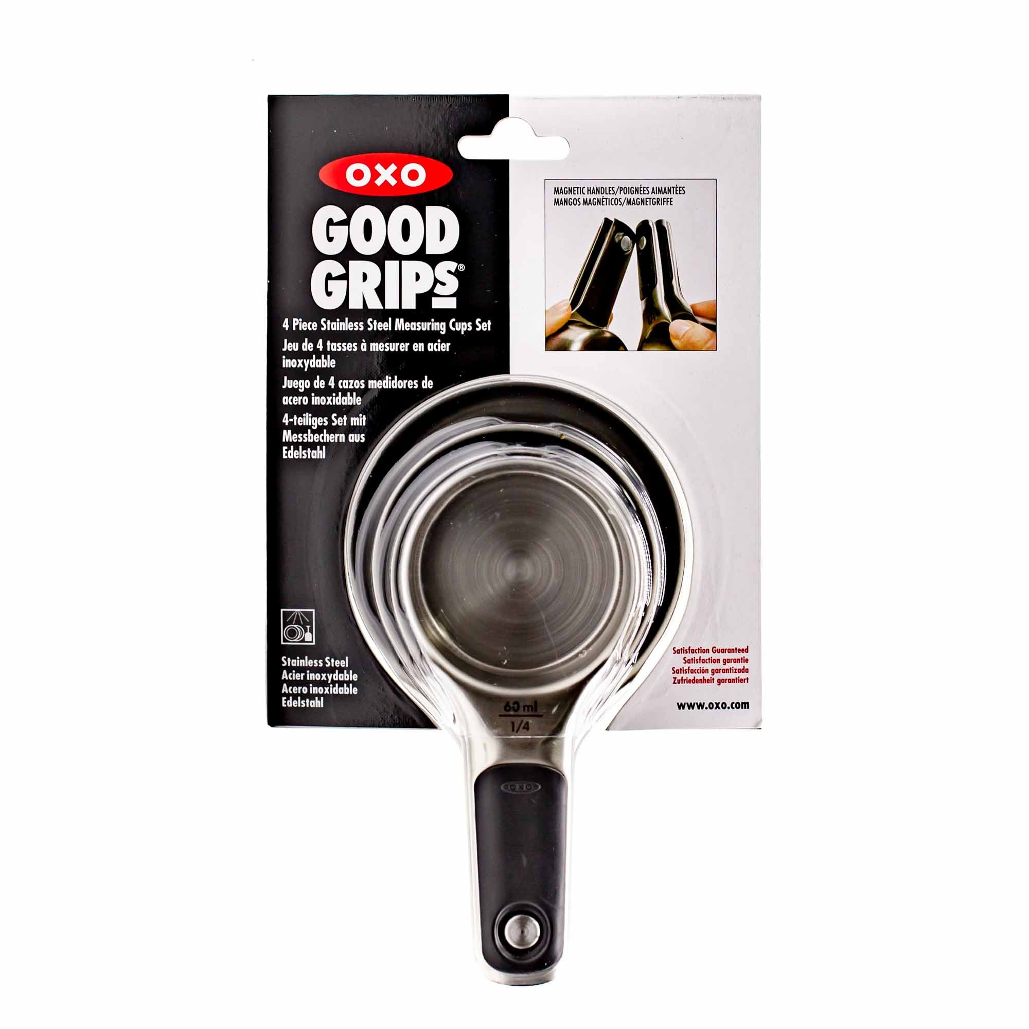 OXO Good Grips Stainless Steel Measuring Cup Set - Mortise And Tenon